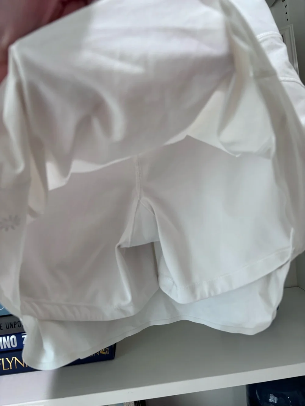 Athleta White Active Skirt Skort Sz M